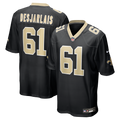 Drew Desjarlais New Orleans Saints Game Player Jersey - Black