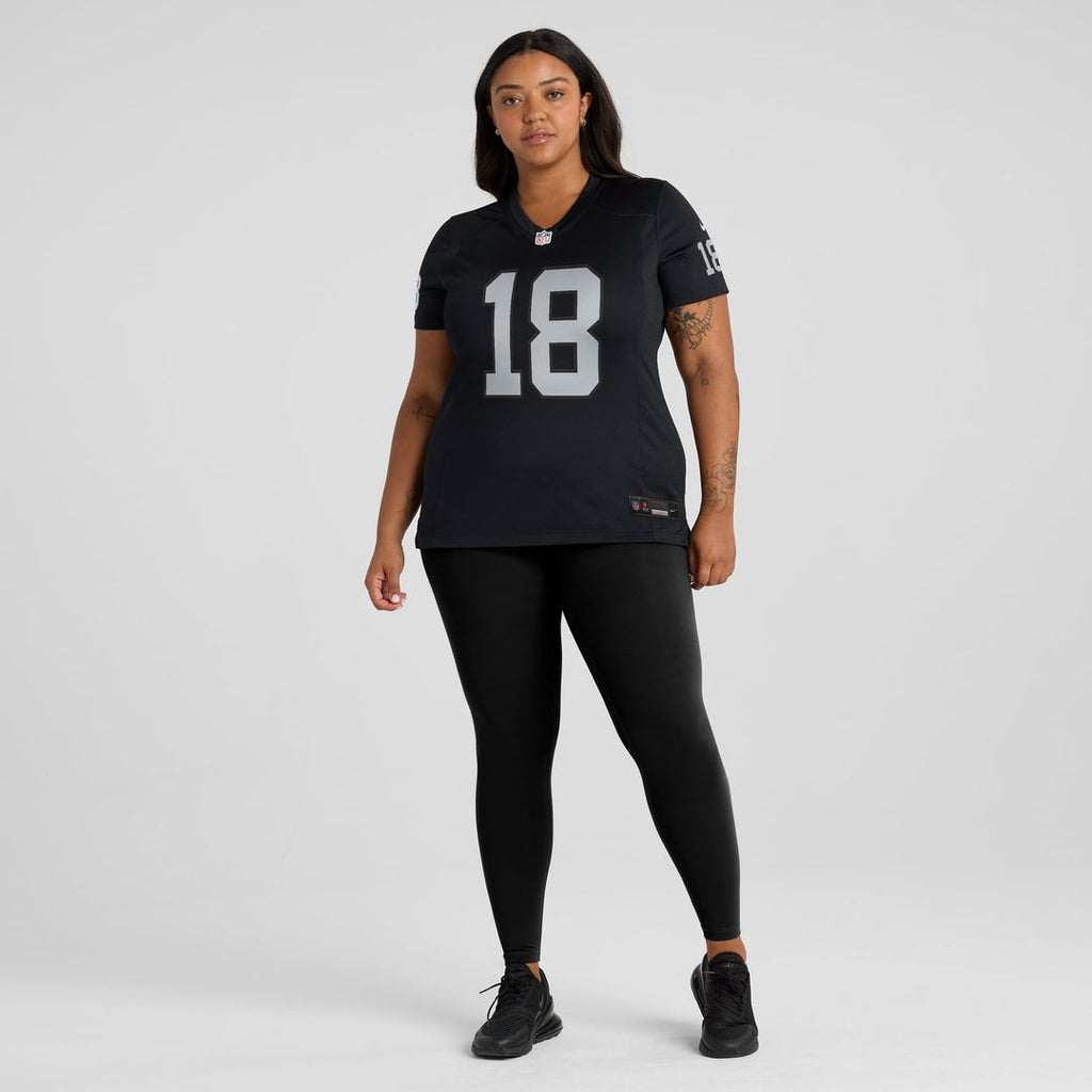 Jack Jones Las Vegas Raiders Women's Game Jersey - Black