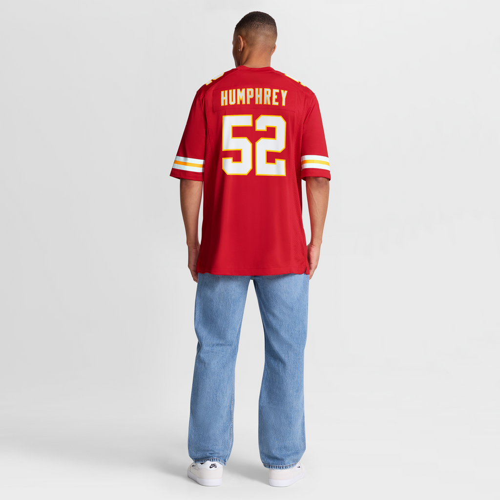 Creed Humphrey Kansas City Chiefs Game Jersey - Red