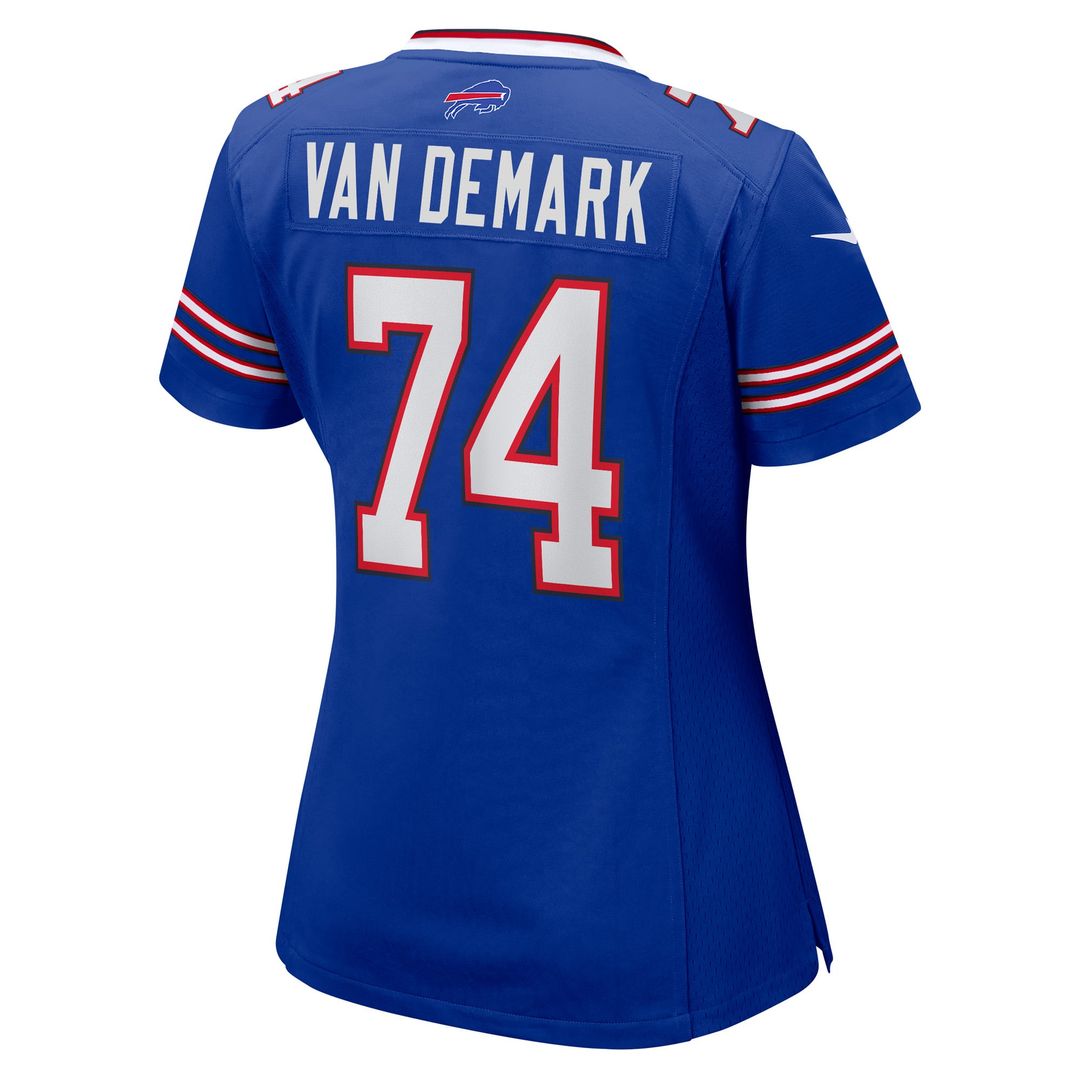 Ryan Van Demark Buffalo Bills Women's Game Player Jersey - Royal