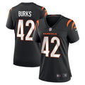 Oren Burks Cincinnati Bengals Women's Team Game Jersey - Black