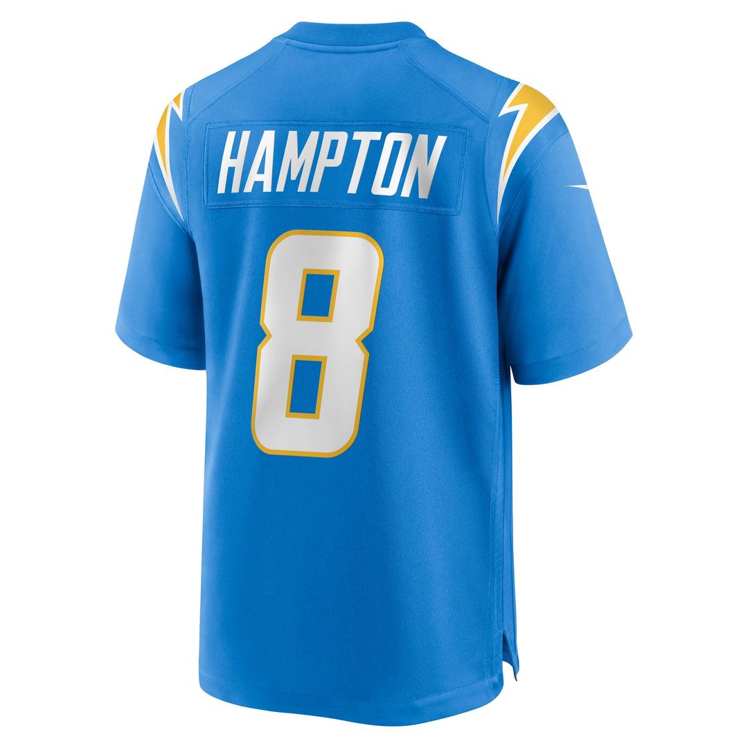 Omarion Hampton Los Angeles Chargers Alternate Charger Power Game Player Jersey - Gold