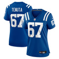 Luke Tenuta Indianapolis Colts Women's Team Game Jersey - Royal