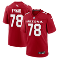Josh Fryar Arizona Cardinals Team Game Jersey - Cardinal