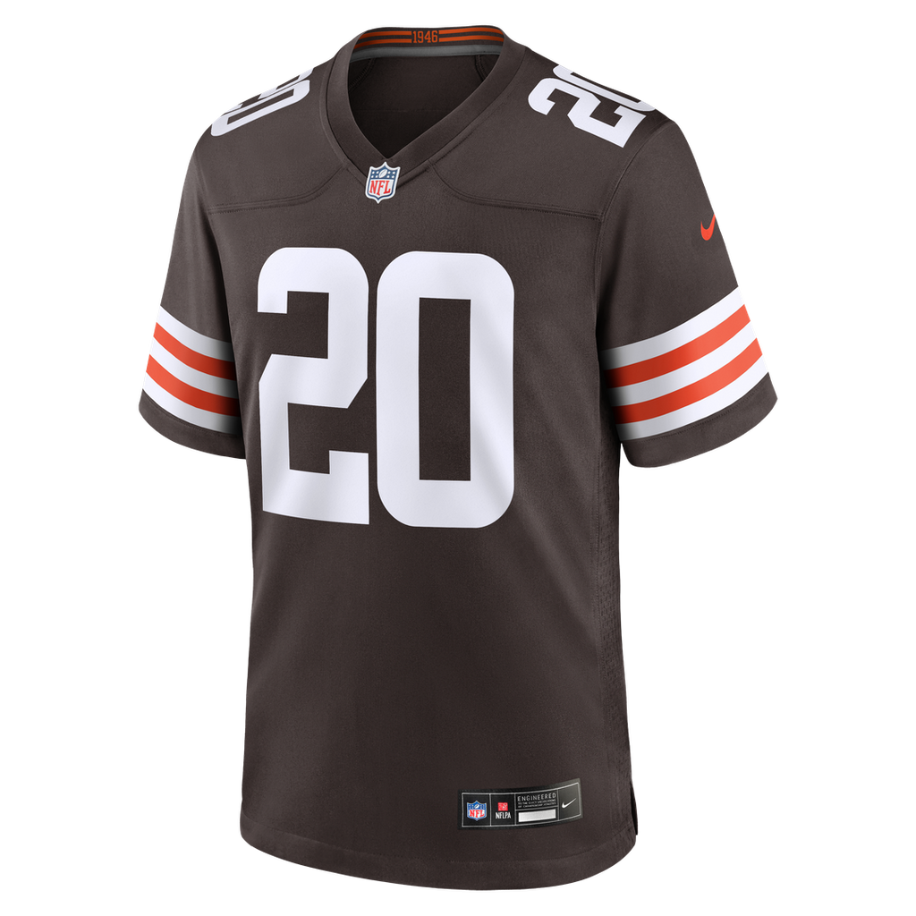 Greg Newsome II Cleveland Browns Game Jersey - Brown