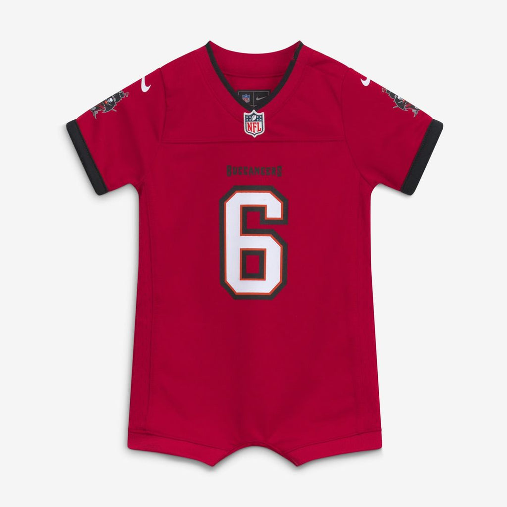 Baker Mayfield Tampa Bay Buccaneers Newborn Romper Game Jersey - Red