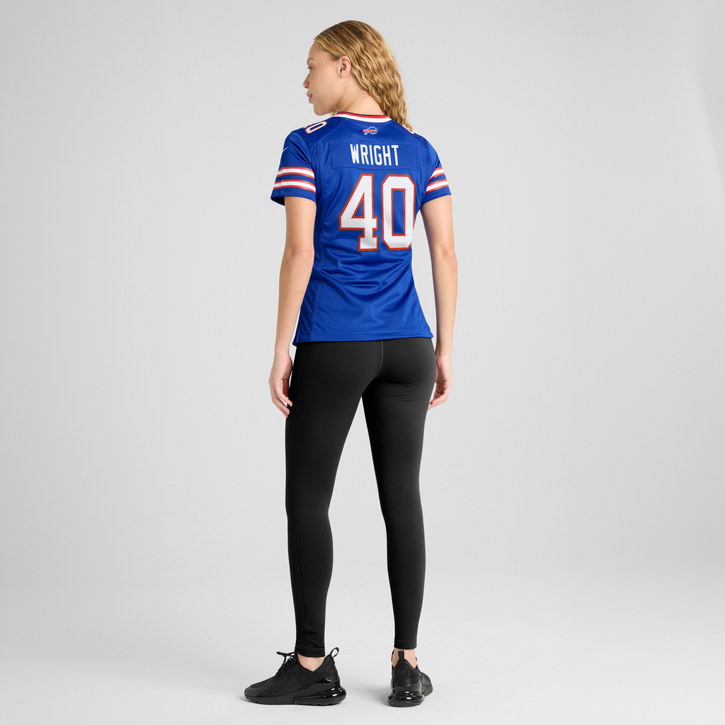 Matthew Wright Buffalo Bills Women's Team Game Jersey - Royal