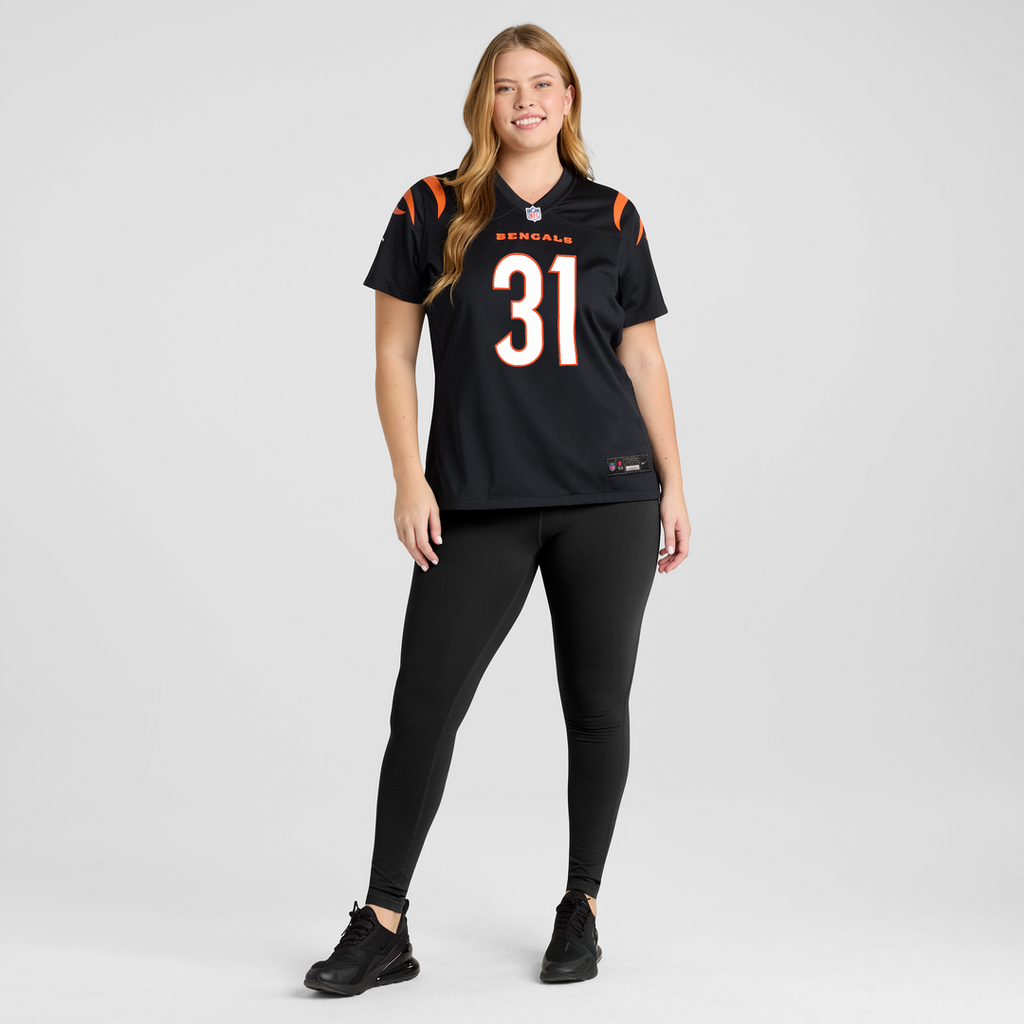 Kentrel Bullock Cincinnati Bengals Women's Team Game Jersey - Black