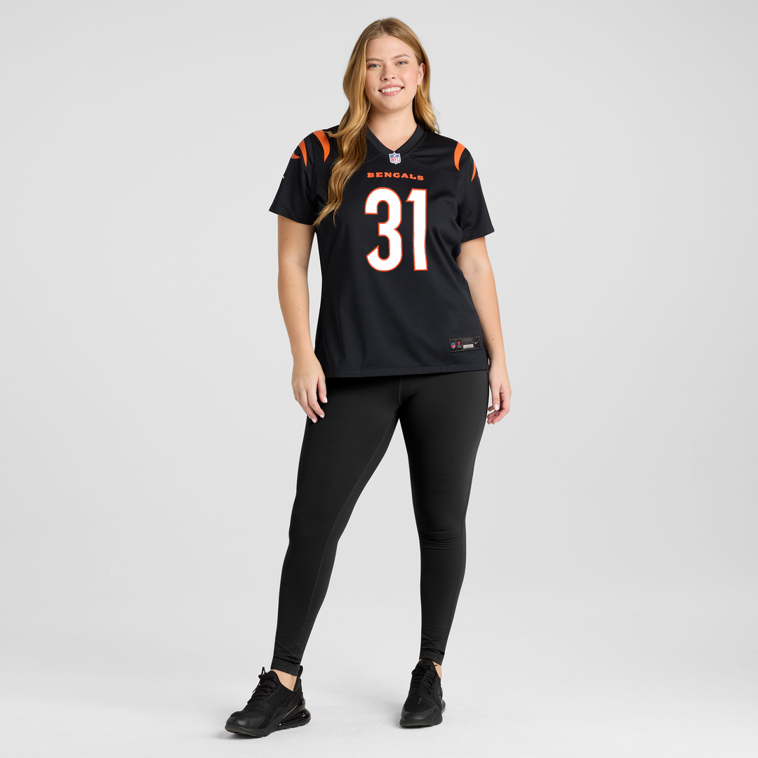 Kentrel Bullock Cincinnati Bengals Women's Team Game Jersey - Black