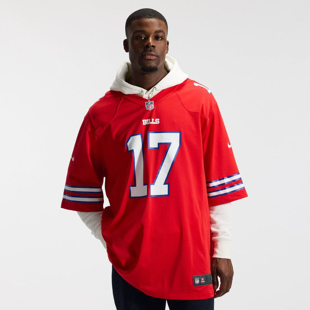 Josh Allen Buffalo Bills Nickel City Game Jersey - Gray