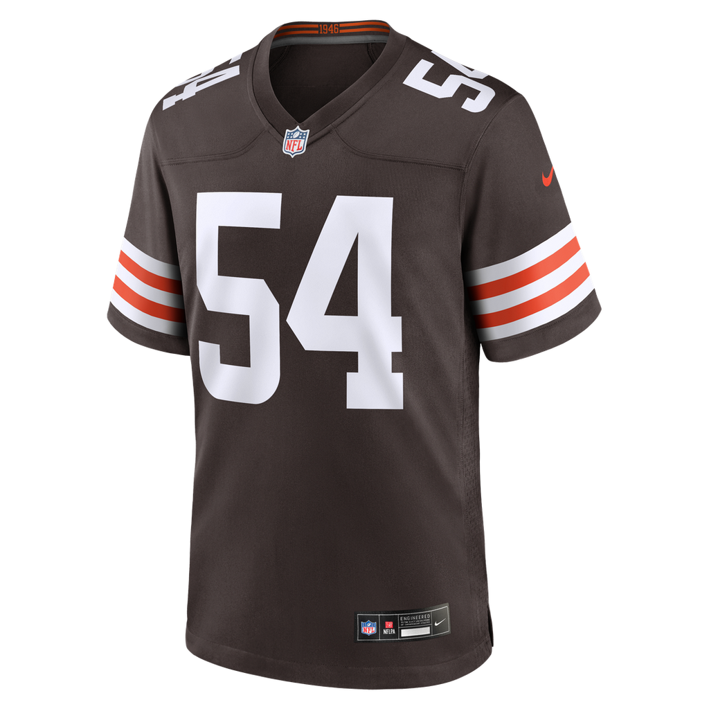 Sam Williams Cleveland Browns Team Game Jersey - Brown
