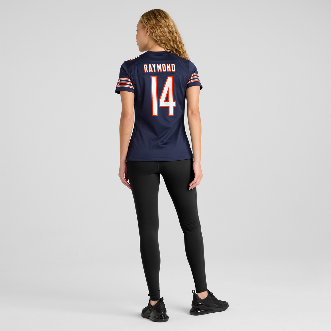 Kalif Raymond Chicago Bears Women's Team Game Jersey - Navy