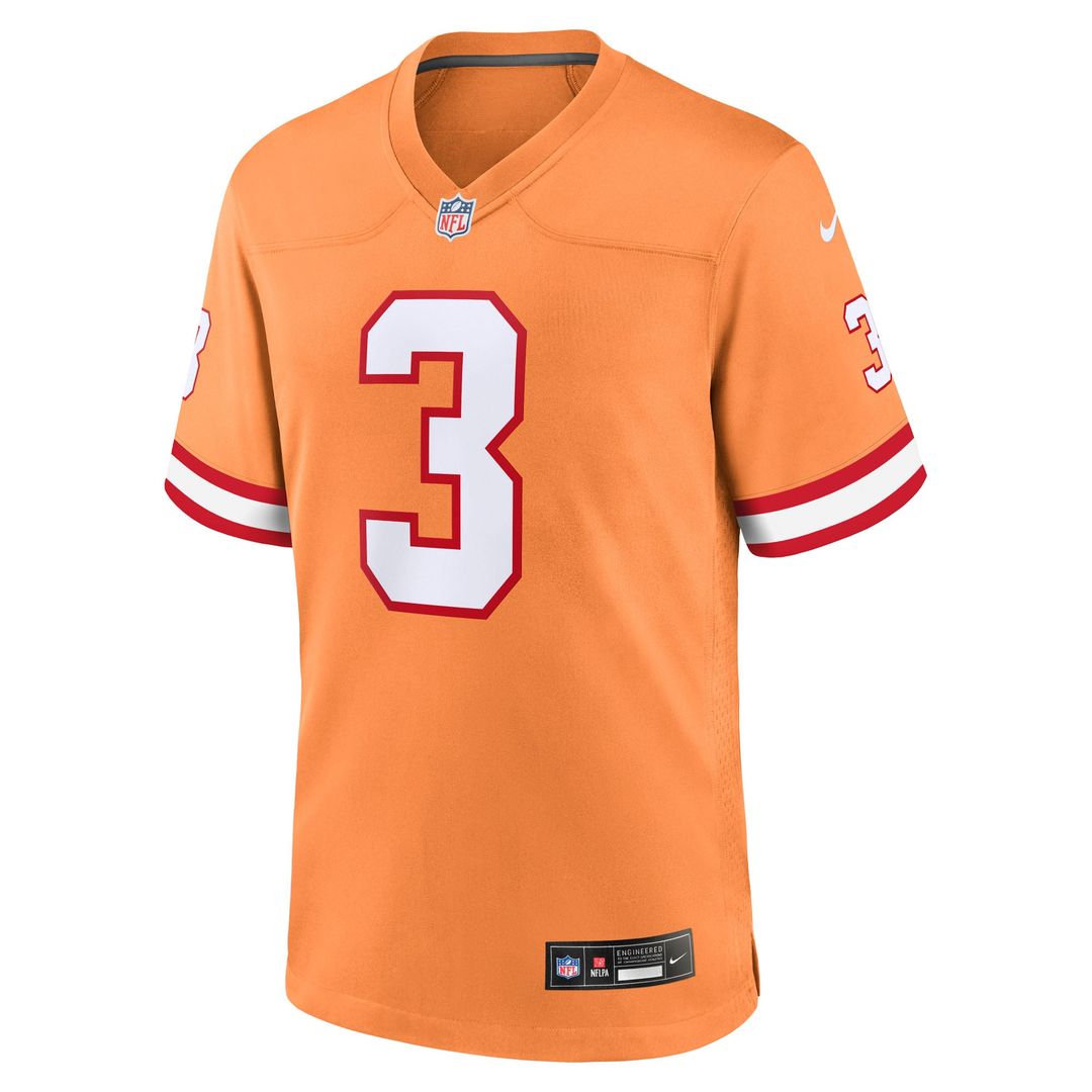 Rueben Bain Jr. Tampa Bay Buccaneers Alternate Game Jersey - Creamsicle