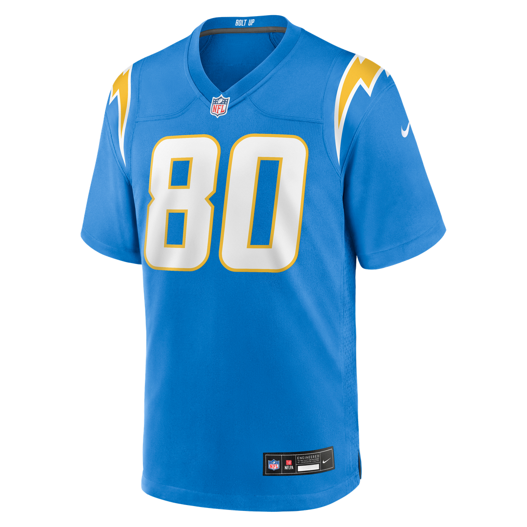 Kellen Winslow Los Angeles Chargers Game Retired Player Jersey - Powder Blue