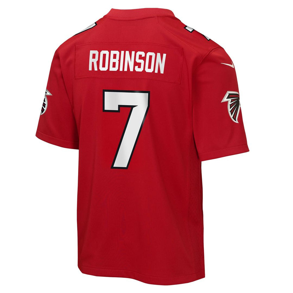 Bijan Robinson Atlanta Falcons Youth Game Jersey - Red
