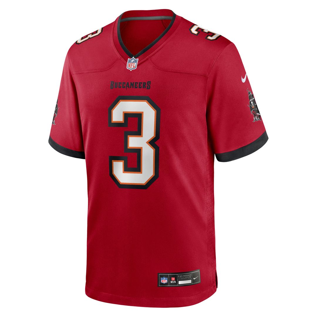 Rueben Bain Jr. Tampa Bay Buccaneers Team Game Jersey - Red