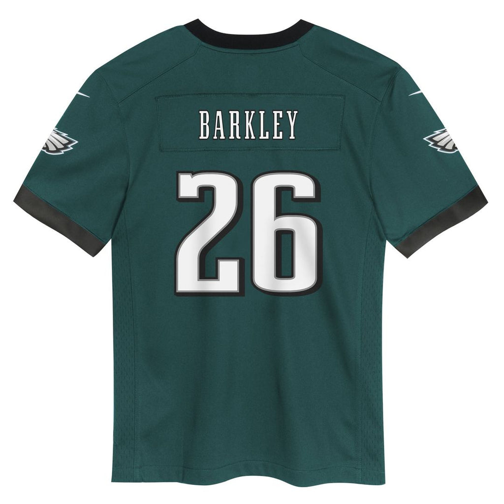 Saquon Barkley Philadelphia Eagles Infant Team Player Game Jersey - Midnight Green