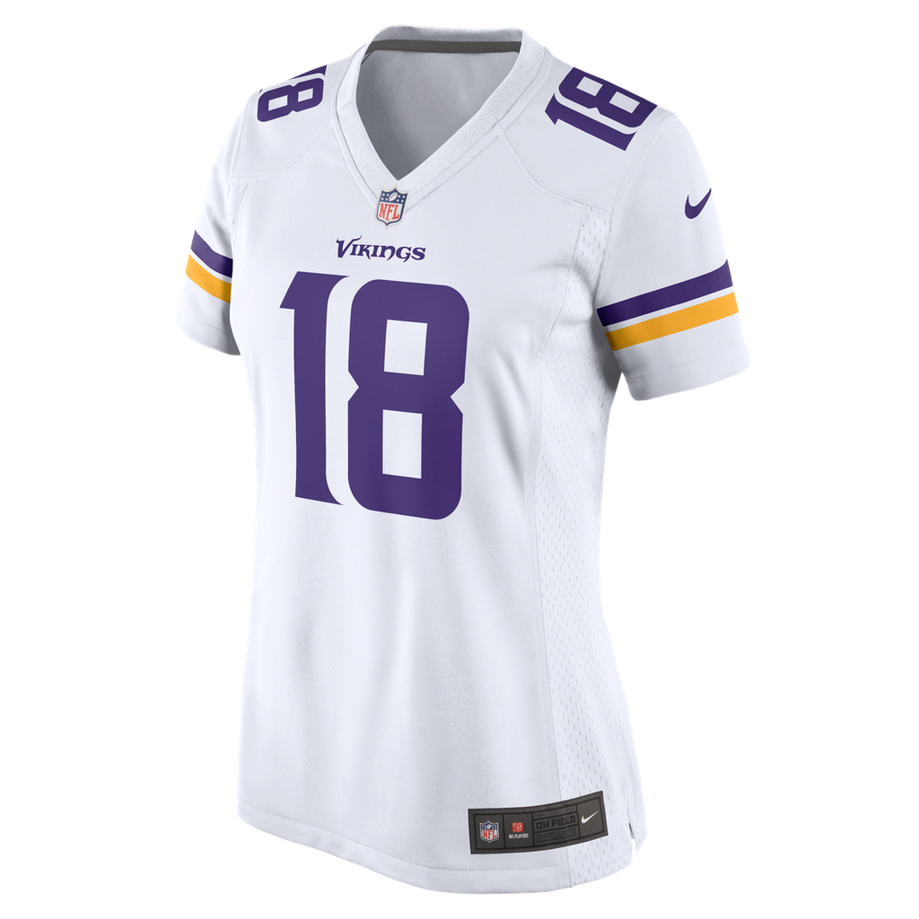 Justin Jefferson Minnesota Vikings Women's Game Player Jersey - White