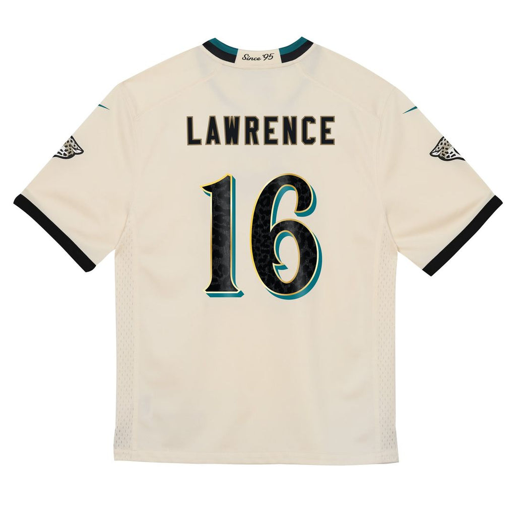 Trevor Lawrence Jacksonville Jaguars Preschool 2026 Rivalries Collection Game Jersey - Natural