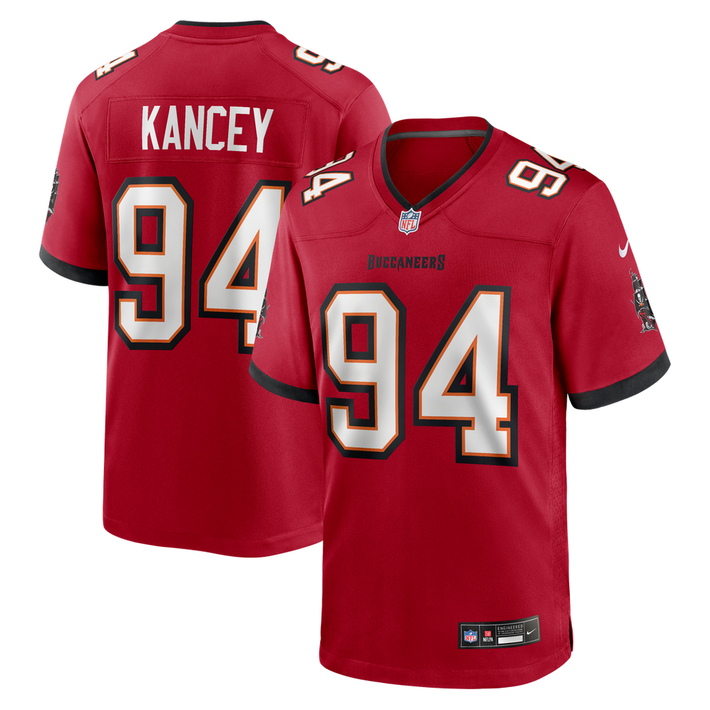 Calijah Kancey Tampa Bay Buccaneers Game Jersey - Red