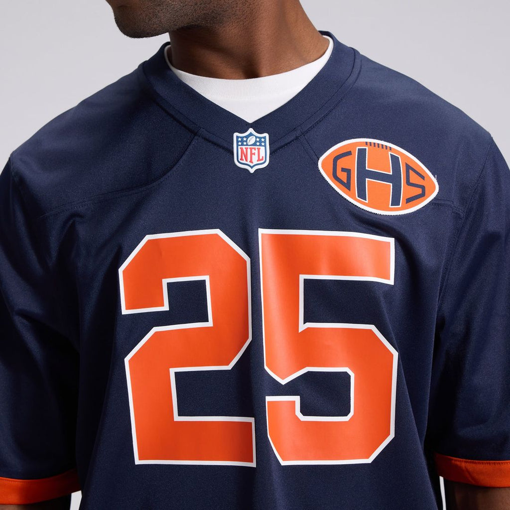 Kyle Monangai Chicago Bears 2026 Rivalries Collection Game Jersey - Navy