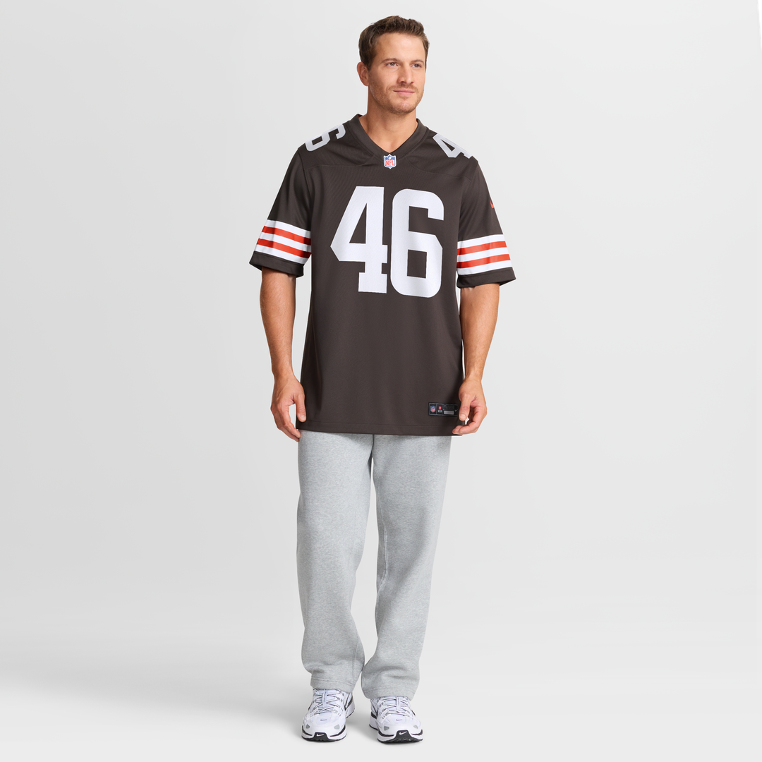 Don Fleming Cleveland Browns Retired Player Jersey - Brown