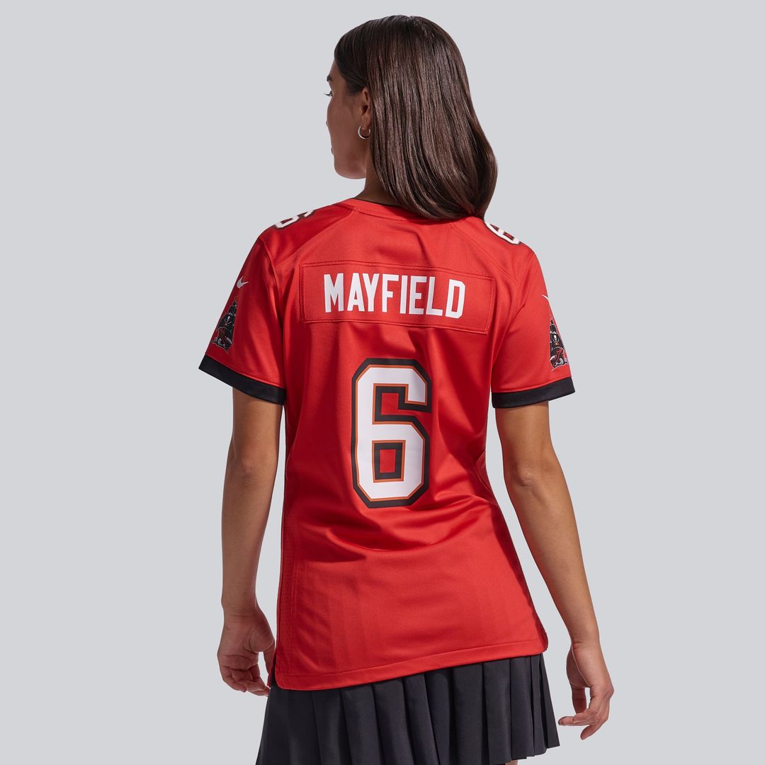 Baker Mayfield Tampa Bay Buccaneers Women's Away Game Jersey - White