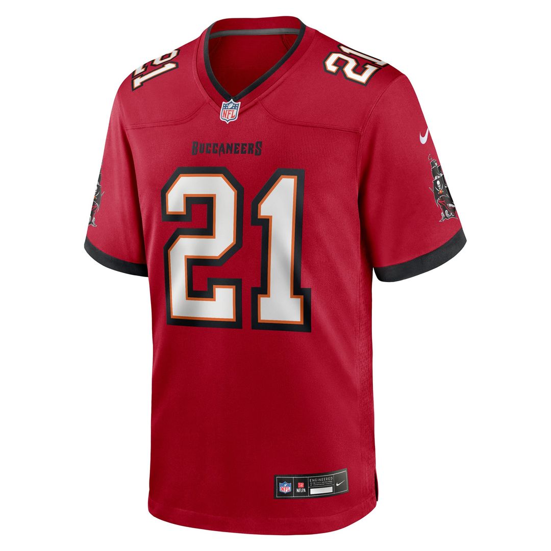 Benjamin Morrison Tampa Bay Buccaneers Team Game Jersey - Red