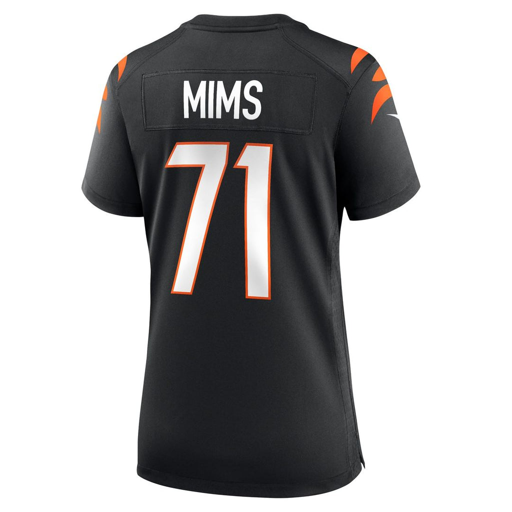 Amarius Mims Cincinnati Bengals Women's Game Jersey - Black