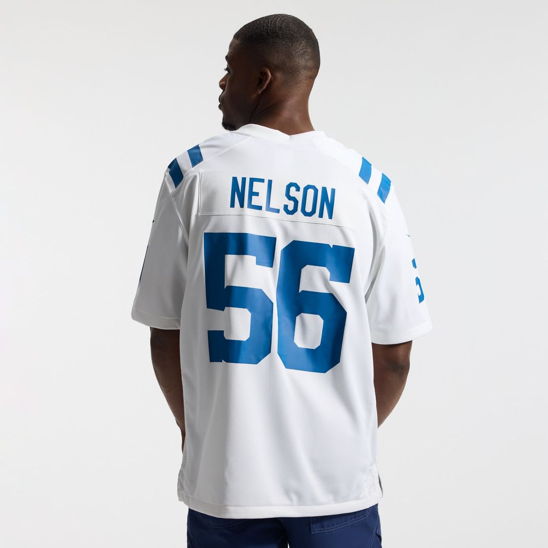 Quenton Nelson Indianapolis Colts Game Player Jersey - White