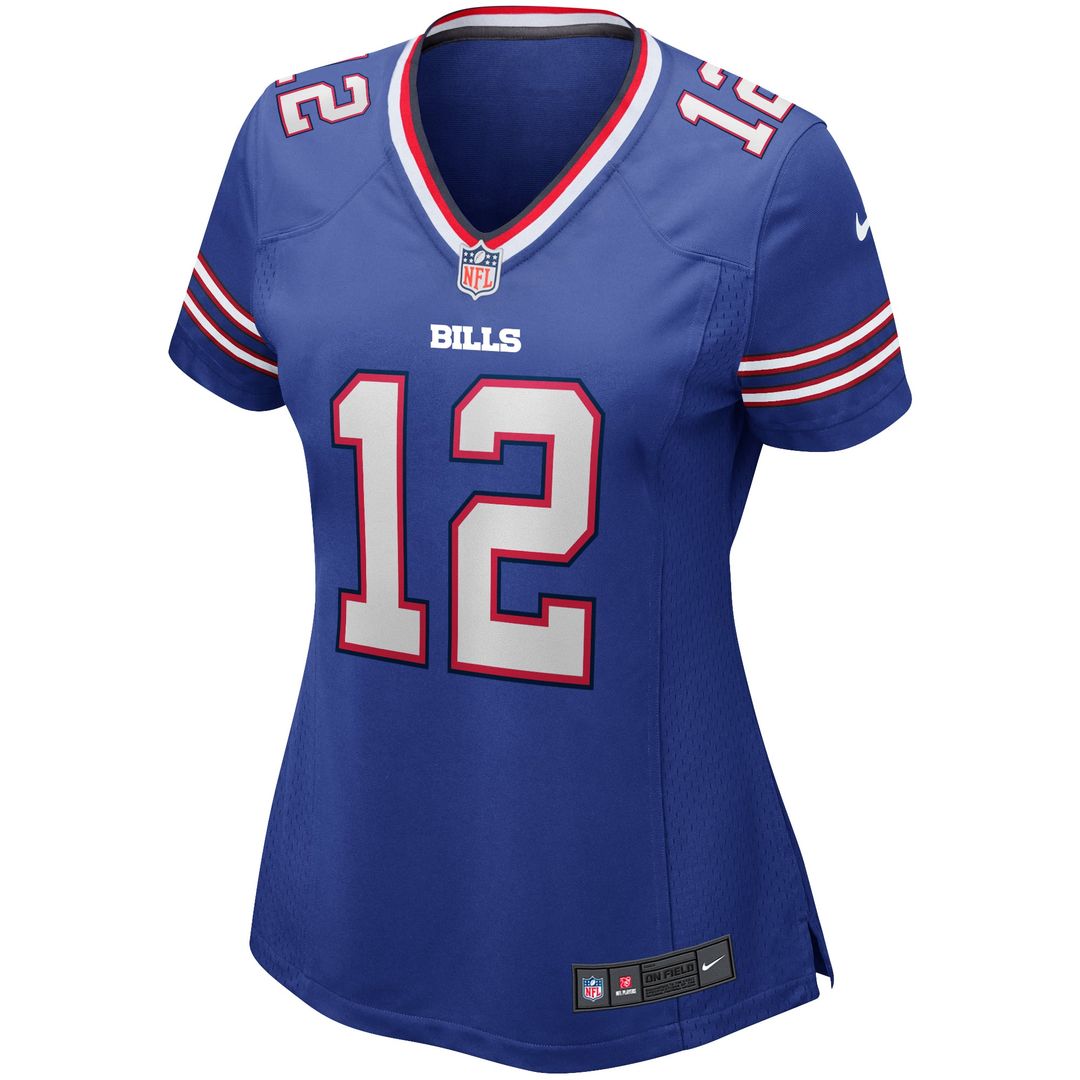 Joe Ferguson Buffalo Bills Women's Game Retired Player Jersey - Royal