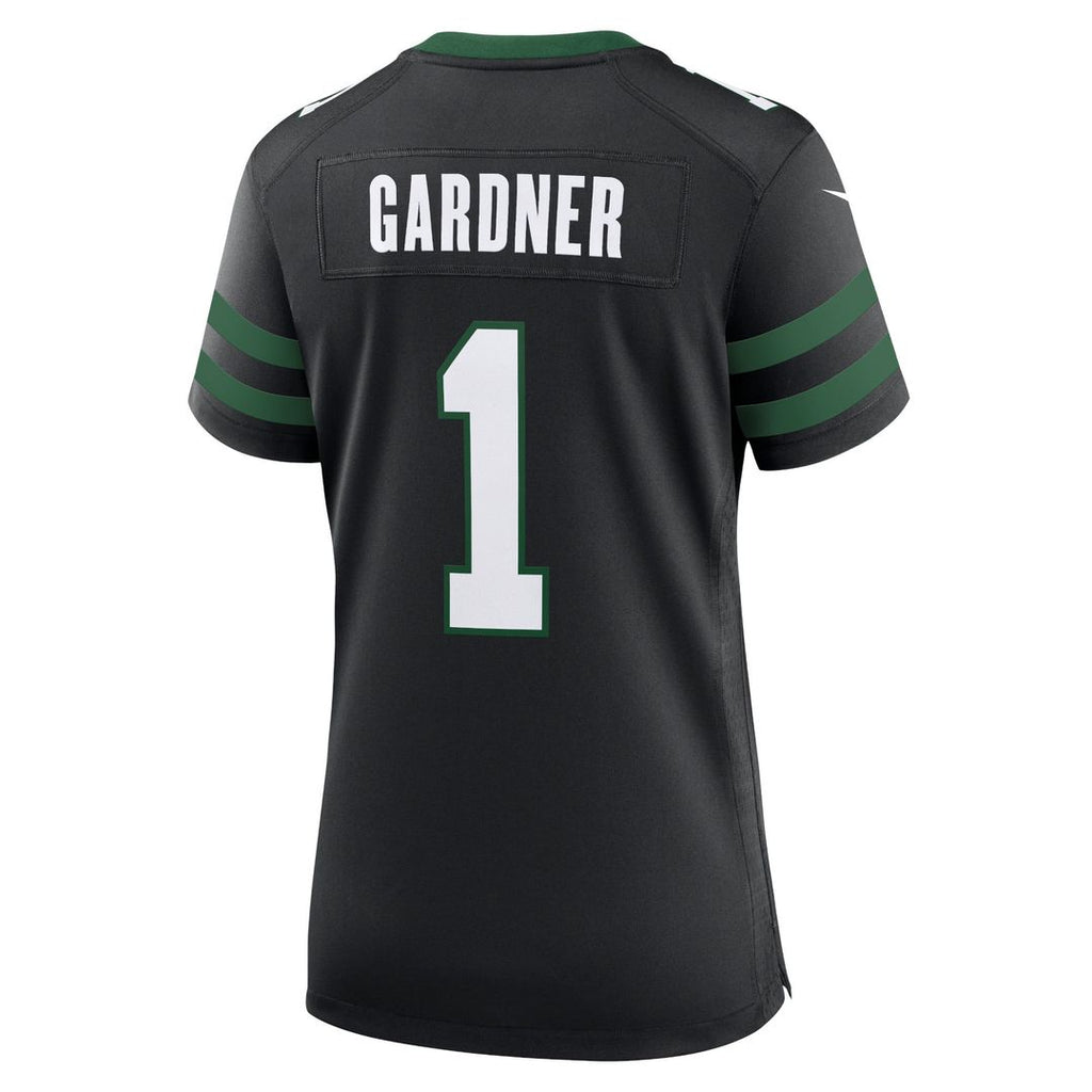 Ahmad Sauce Gardner New York Jets Women's Alternate Game Jersey - Legacy Black