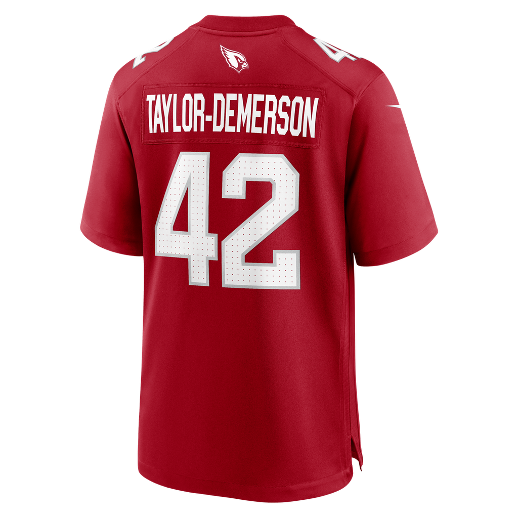 Dadrion Taylor - Demerson Arizona Cardinals Team Game Jersey - Cardinal