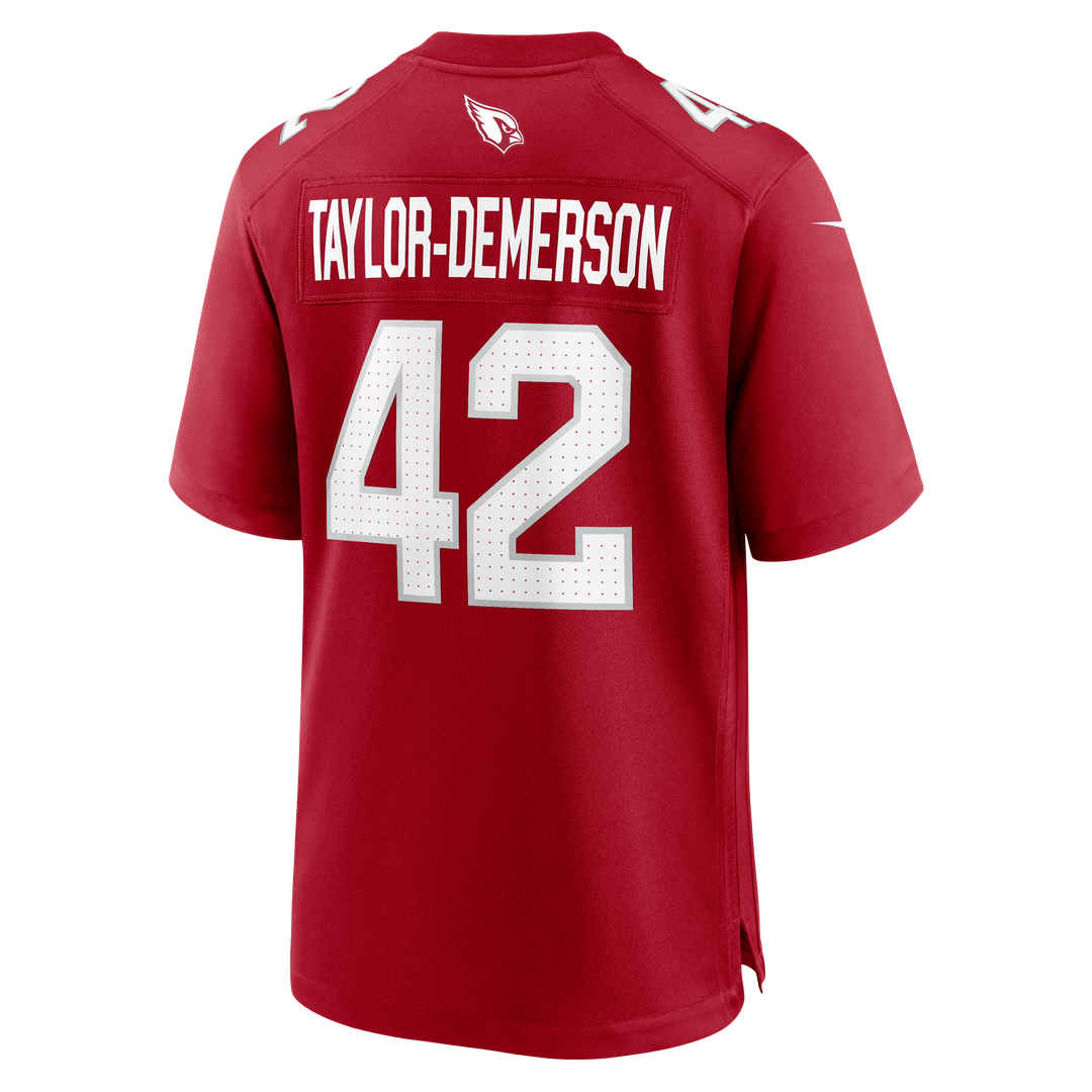 Dadrion Taylor - Demerson Arizona Cardinals Team Game Jersey - Cardinal