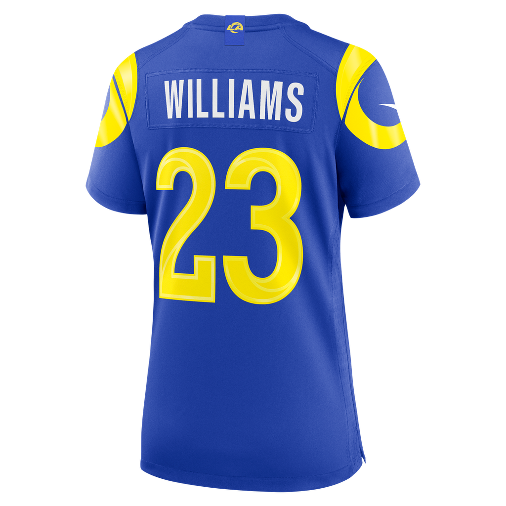 Kyren Williams Los Angeles Rams Women's Game Jersey - Royal