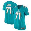 Kion Smith Miami Dolphins Women's Game Jersey - Aqua