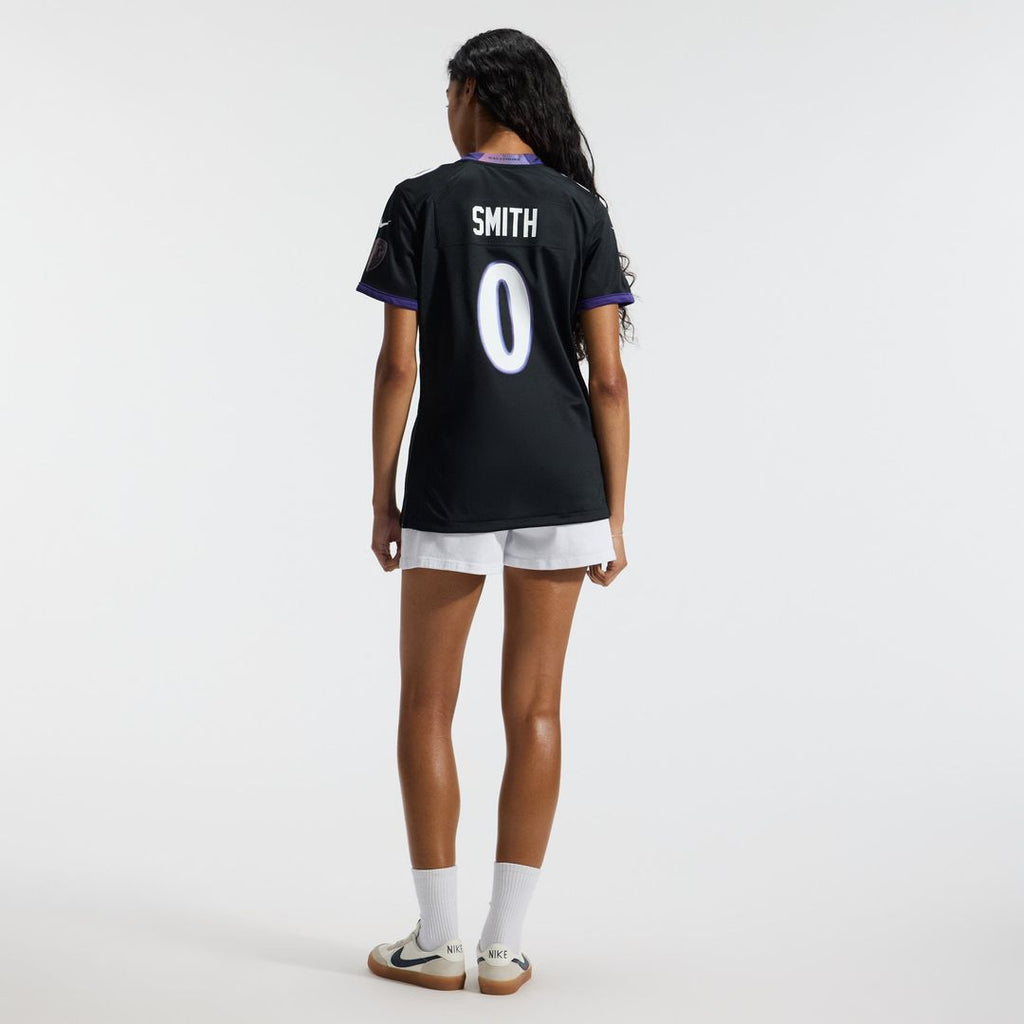 Roquan Smith Baltimore Ravens Women's Alternate Game Jersey - Black