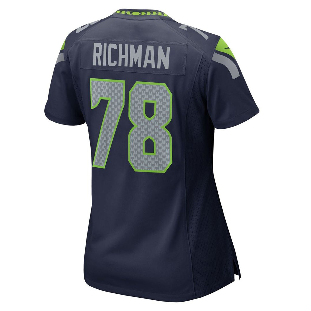 Mason Richman Seattle Seahawks Women's Team Game Jersey - College Navy