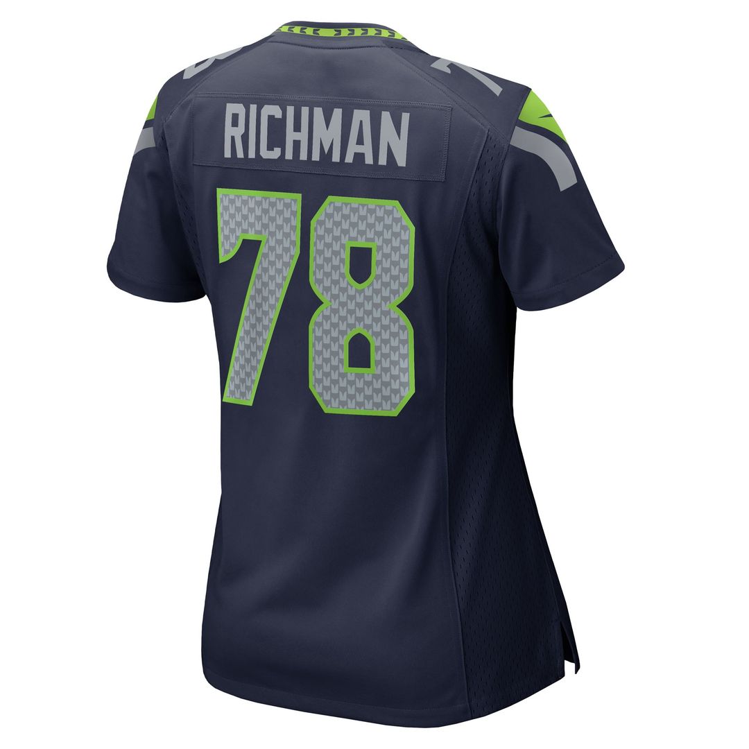 Mason Richman Seattle Seahawks Women's Team Game Jersey - College Navy