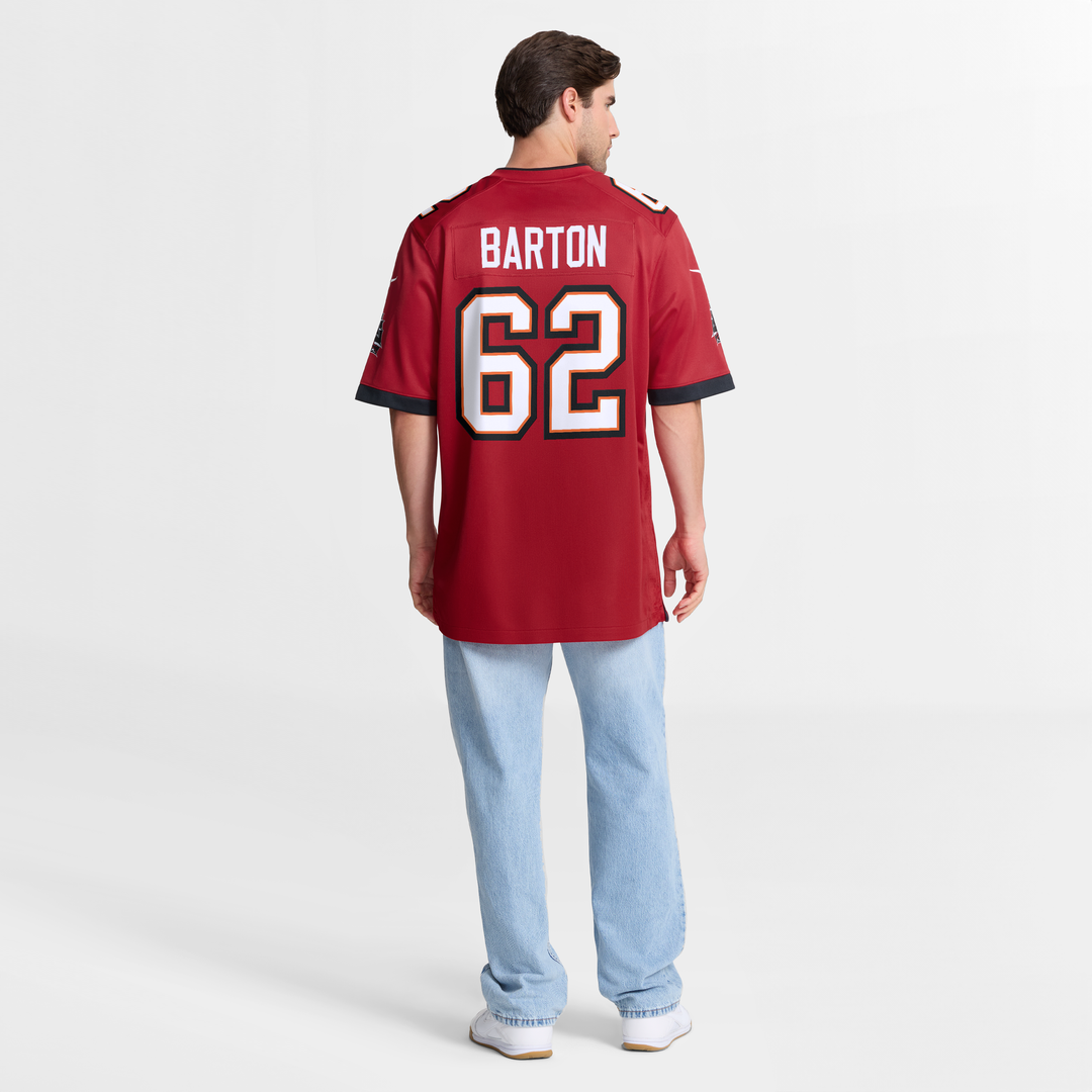 Graham Barton Tampa Bay Buccaneers Player Game Jersey - Red