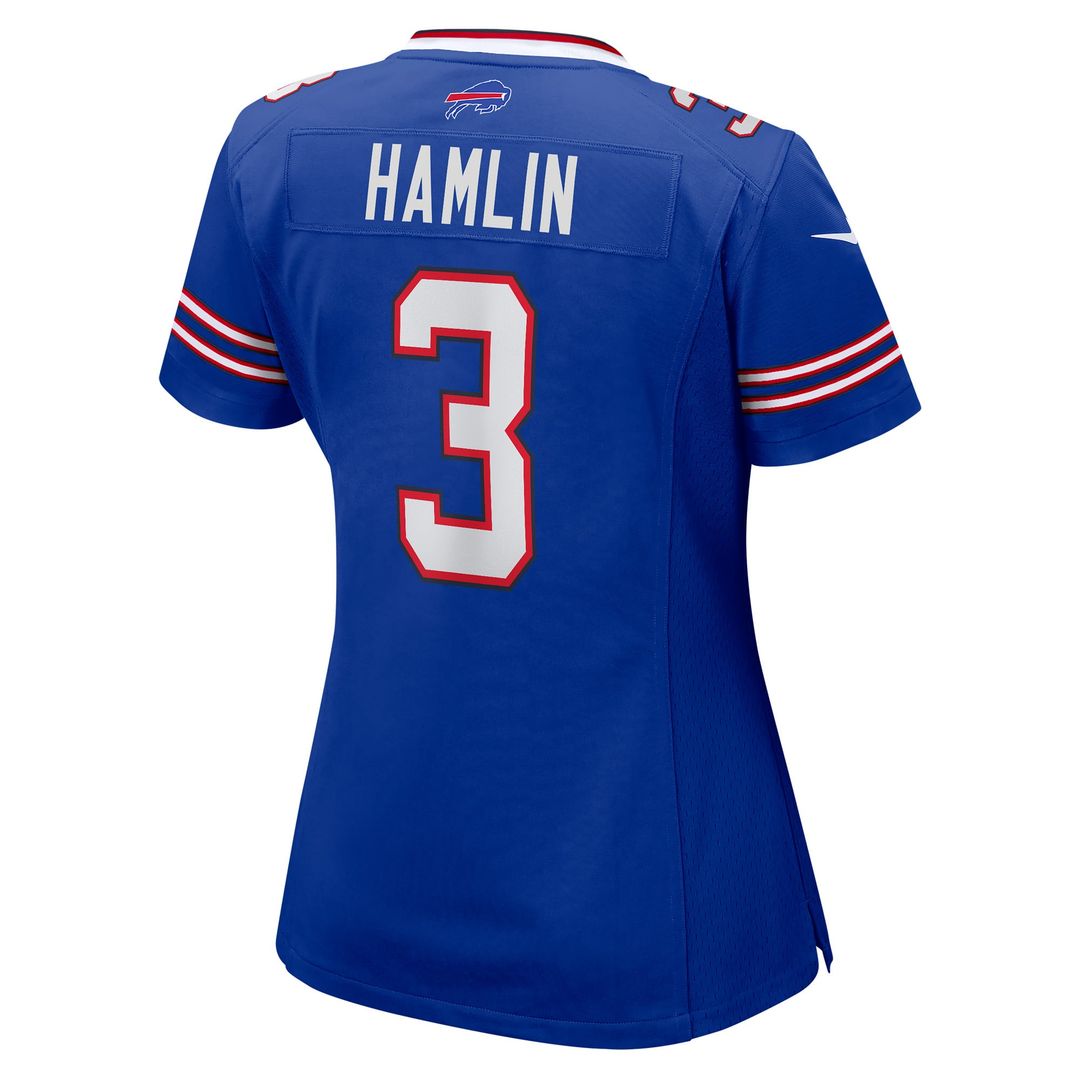 Damar Hamlin Buffalo Bills Women's Game Jersey - Royal