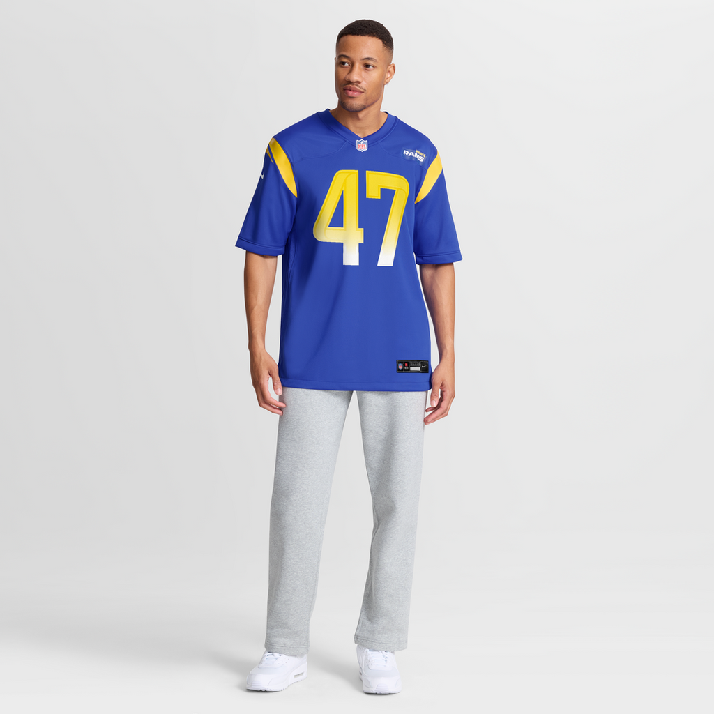 Alex Ward Los Angeles Rams Home Game Jersey - Royal