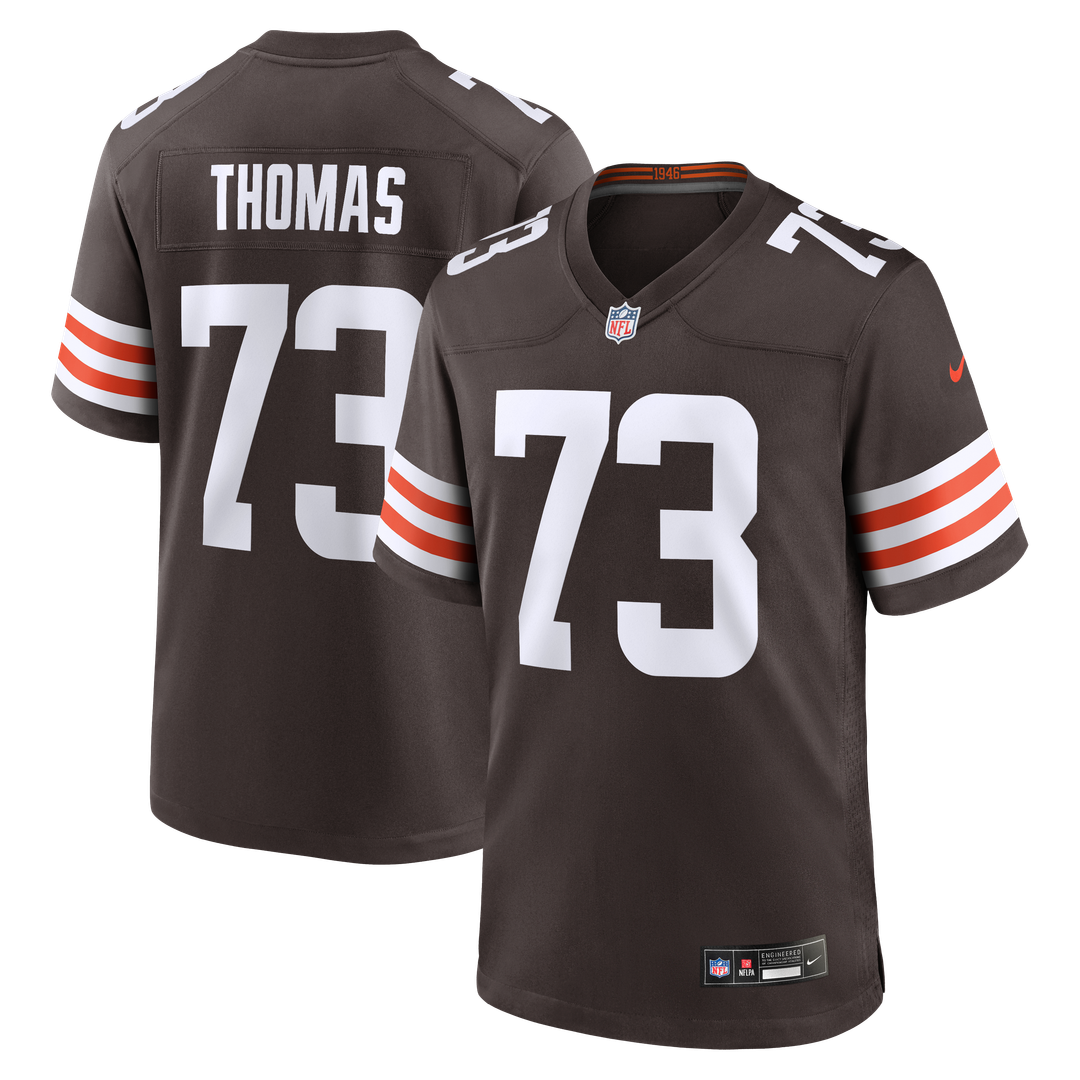 Joe Thomas Cleveland Browns Retired Game Player Jersey - Brown