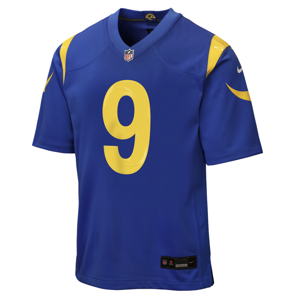 Matthew Stafford Los Angeles Rams Youth Team Game Jersey - Royal