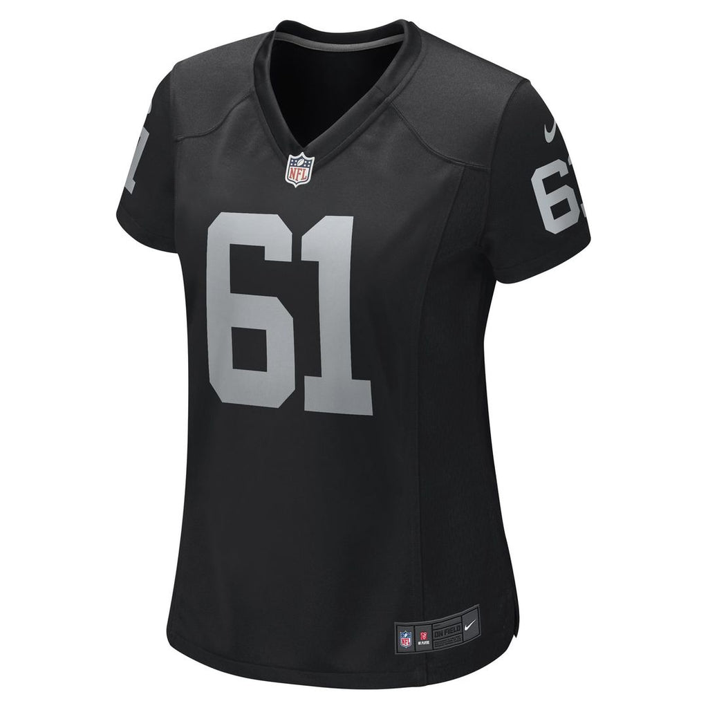 Jordan Meredith Las Vegas Raiders Women's Game Player Jersey - Black