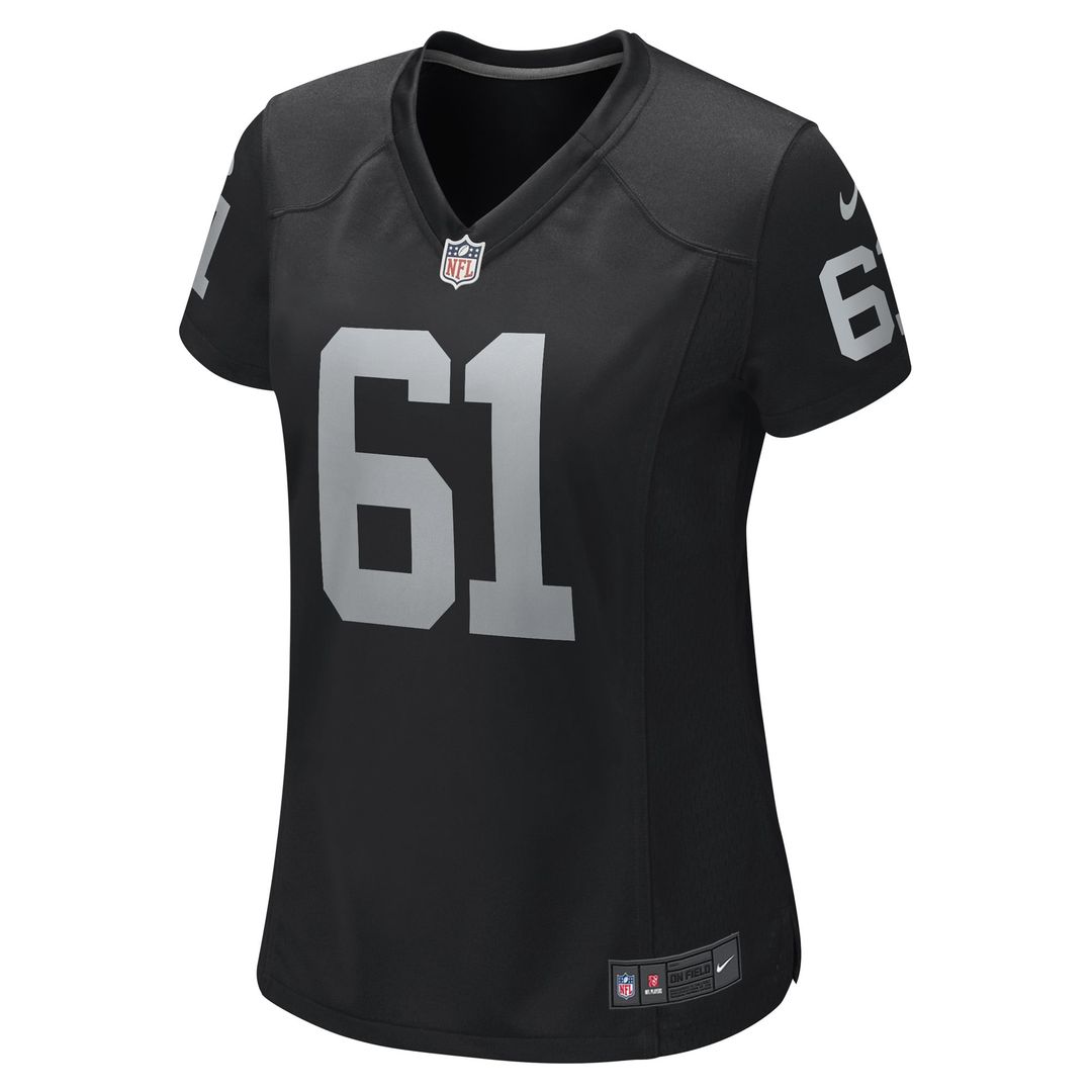Jordan Meredith Las Vegas Raiders Women's Game Player Jersey - Black