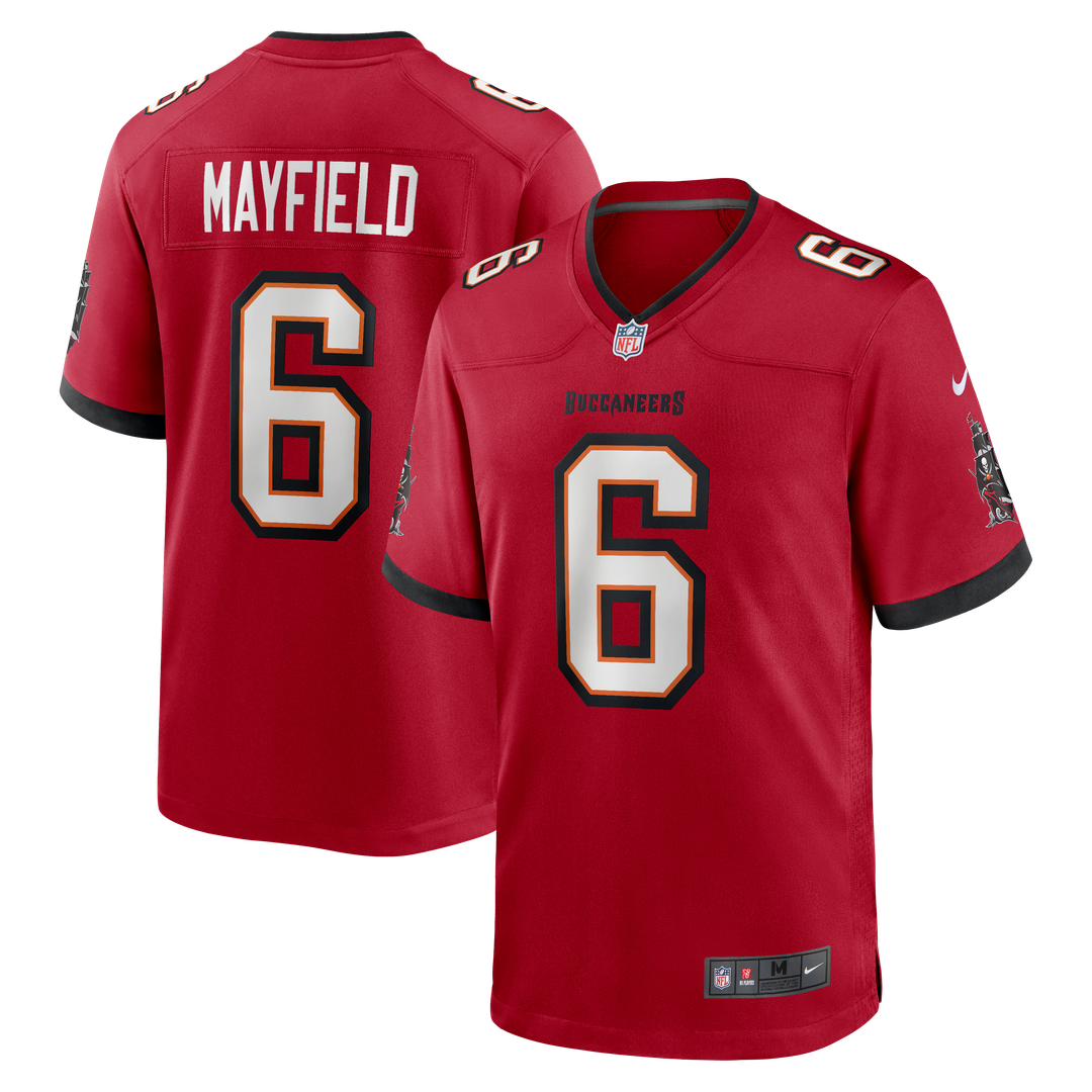 Baker Mayfield Tampa Bay Buccaneers Away Game Jersey - White