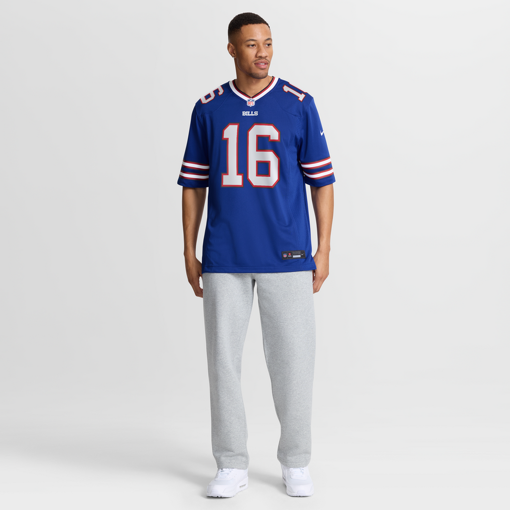 Tyler Bass Buffalo Bills Team Game Jersey - Royal
