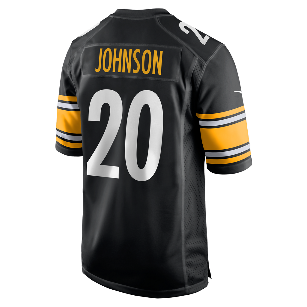 Kaleb Johnson Pittsburgh Steelers Team Game Jersey - Black