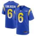 Tre'Vius Hodges - Tomlinson Los Angeles Rams Team Game Jersey - Royal